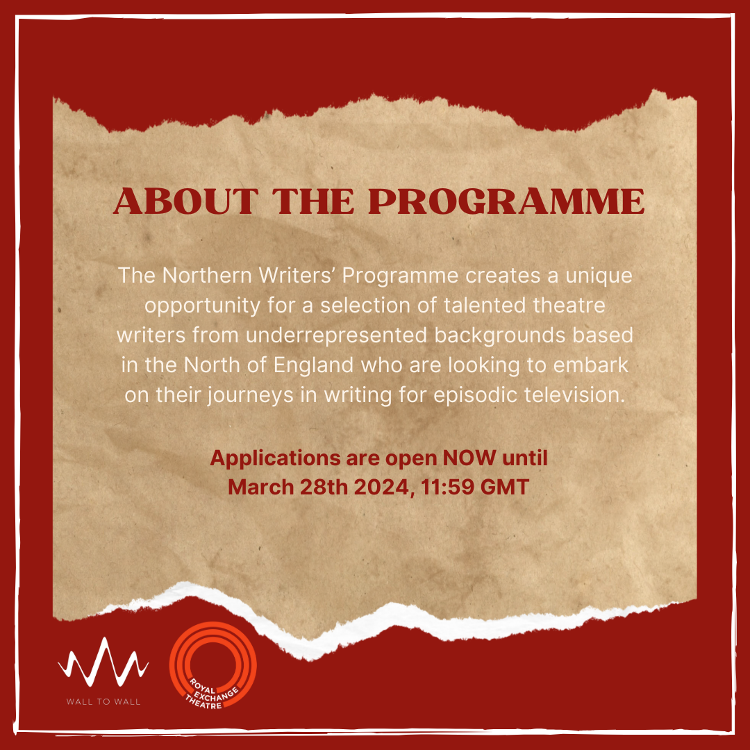 Apply to Warner Brothers Discovery Access Northern Writers' Programme